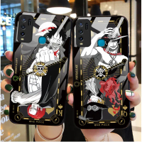 เคสโทรศัพท์แก้วซิลิโคน, สำหรับ VIVO Y50/Y30/Y30IY35/Y22S/Y22, เคสป้องกันโทรศัพท์สมาร์ท TPU
