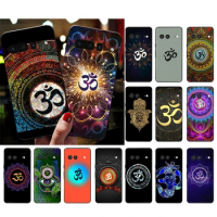 Yoga Om Mandala Art Phone Case for Google Pixel 8 7 Pro 7a 6A 6 Pro 5A 4A 3A Pixel 4 XL Pixel 5 6 4 3 3A XL