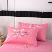 Sarung Bantal Zip, 100% Kapas, Sarung Bantal Berganda, Sarung Bantal Satu-Satu, Saiz 48 * 74cm, Sesu