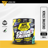NPL Crea-B-Taine (250g) Creatine Performance Stacking Blend Monohydrate Performance Fitness Suppleme