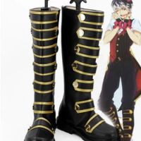 Idolish7 MOMO Cosplay Shoes Boots Anime Halloween Party Custom Made for Adult Women Shoes Accessorie