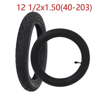 12 1/2x1.50(40-203) tire pneumatic tire, 1/2x2 1/4inner tire,Electric Vehicle Thickened wheelchair Tyre Parts