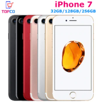 Factory Unlocked Apple iPhone 7 Original Mobile Phone 4G LTE 4.7" Dual Core A10 12MP RAM 2GB ROM 32GB/128GB/256GB Cell phone NFC