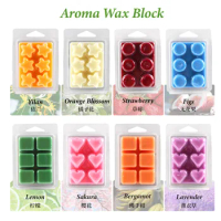 8 Packs Scented Wax Melts Assorted Soy Wax Warmer Cubes for DIY Scented Soy Essential Oil Candles Beginners Professionals