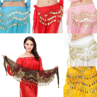 Tarian perut Hip Scarf balut Belt Skirt Sequins Tassels tarian india Jazz tarian Hip Scarf Belt Girl