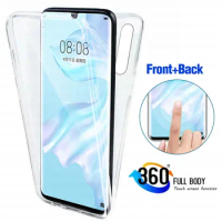 360° front back Cover P30pro Phone Case for Huawei P30 P20 P Mate 20 30 Lite Pro p20lite p20pro P30lite Soft Transparent fundas