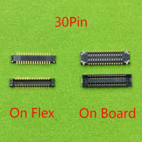 2pcs 30 Pin LCD Display FPC Connector On Flex Cable Board For Huawei Nova 2 Lite/Enjoy 8/Y7/Pro/Y7 Prime 2018/Play 6A 7C/5C Pro