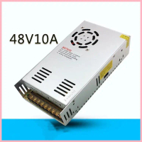 Switching Power Supply สวิตชิ่งเพาเวอร์ซัพพลาย 48V 10A 480W(สีsilver) COD