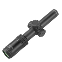 EO 1-5X20 IR Tactical Riflescope Hunting Spotting Rifle Scope Optical Collimator Air Gun Airsoft PCP Sight .308win