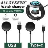 Watch Charger For Samsung Galaxy 6/6 Classic/5/5pro/4 Classic/4/3/Active 1/2 USB/Type-C Wireless Charging Cable Charge Dock