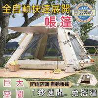 【宜家良品百貨】【下殺價】【全自動速開帳篷】帳篷 戶外帳篷 露營帳篷 野營帳篷 秒開帳篷 雙人帳篷 全自動帳篷 單人帳篷