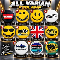 Cover Foglamp Mobil Motor Universal Pelindung Fog Lamp Aksesoris Variasi Eksterior ukuran lainnya 1 