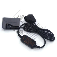 12-24V Step-down Cable To D-TAP Dtap ACK-E15+DR-E15 Dummy Battery For Canon EOS-100D Kiss x7 EOS Rebel SL1 SX70HS