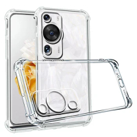 Shockproof Transparent Phone Case for Huawei P60 Pro Clear Silicone Soft TPU Protective Back Cover for Huawei Mate 60 Pro Art