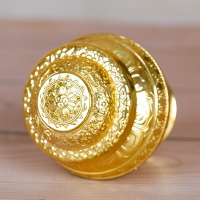 八吉祥財神龍王八吉祥寶瓶擺件佛教品密宗供佛用品合金