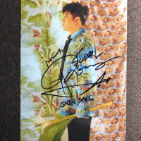 signed SJ SuperJunior Super Junior ShinDong autographed photo 5*7 TIME SLIP 1P3