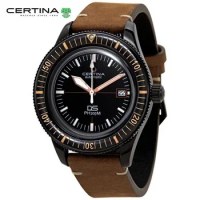 Certina DS PH200M Quartz Watch Men's Luxury Watch Business Casual Fashion Men Watches Leather Waterproof Watch for Men Big Dial