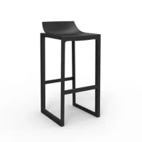 Simple Bar Stool Designer Custom Outdoor Bar Chair High Stool Light Luxury Bar Chair Ktv Bar Restaurant Chair