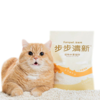 【fampet】步步清新 黃金比例豆腐木薯貓砂-6L*6包組(貓砂 木薯貓砂 豆腐貓砂 益生菌除臭全效升級)