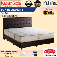 Full Set Alga Super Quality Kasur/Matrass/Mattress/Springbed SQ Orthopedic (Medium Firm)