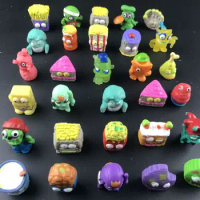 50Pcs/lot Popular Cartoon Anime Action Figures Toys Garbage Moose The Grossery Gang Model Toy Dolls Kids Christmas Gift