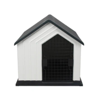 Customized Logo Color Package Durable Foldable Pet Large Dog Kennel Plastic Dog House Outdoor