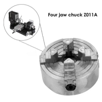 4 Jaws Mini Lathe Chuck Zinc Alloy Power Lathe Chuck Accessory Self-Centering Drill Chuck Grinding Milling Turning Machine Parts