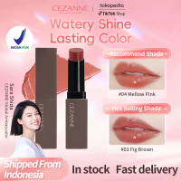 CEZANNE Lip Color Shield Gel-film Formula Lipstick Smudgeproof Transferproof LongLasting Warna Tahan