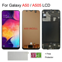 TFT Display For Samsung Galaxy A50 2019 A505F/DS A505F A505A LCD Display Touch Screen Digitizer Assembly For Samsung A30 lcd