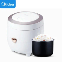Midea 1.2L Electric Rice Cooker Mini Cute Multifunctional Electric Cooker 220V Home Kitchen Appliances For Dormitory Office