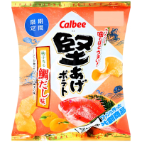 Calbee 堅脆洋芋片-柚香海鮮高湯風味60g
