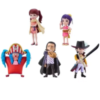 5pcs/set One piece WCF Wano Country Conclusion 2 PVC Action Figure Model Toys Gift for Birthday