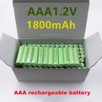 4 ~ 96PCs 100% original AAA 1800 mAh 1.2 V quality rechargeable battery AAA 1800 mAh Ni-MH rechargea