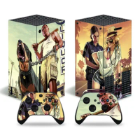 GTA5 GTA6 for XBox Series X Game Console Protection Console Sticker Protective Skin Cover for Xbox S