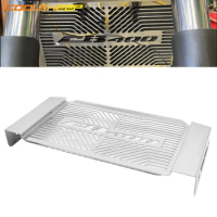 Motorcycle Accessories Radiator Grille Guard Protection Grill Cover Protector Aluminum For HONDA CB400 CB400SF CB 400 SF VTEC1-5