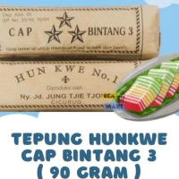 tepung hunkwe cap bintang 3  90 gram