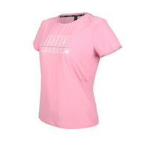 FIRESTAR 女彈性印花短袖T恤(慢跑 路跑 涼感 運動 上衣 反光「DL265-43」≡排汗專家≡