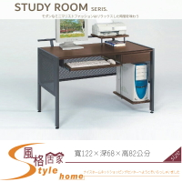《風格居家Style》胡桃4尺電腦桌/書桌 014-12-LH
