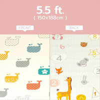 Bebeplay แผ่นรองคลานแบบม้วน XPE รุ่น Rolling Mat หนา 1.5 เซนติเมตร มีกระเป๋าพกพา XPE M+ / 5.5 ฟุต