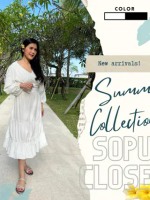 Dress Summer Premium V-Neck