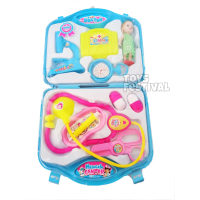 Mainan Dokter Set Koper Alat Medis dan Boneka
