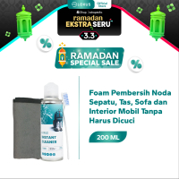 Loxus Instan Cleaner [RAMADHAN SPECIAL SALE] | Foam Pembersih Noda Sepatu, Tas, Sofa dan Interior Mo