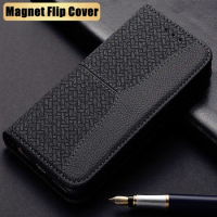 S23 Ultra Leather Cover Case for Samsung Galaxy S24 S23 S22 Ultra S21 Plus Ultra S20 FE Wallet Card Magnet Flip Case Cover Funda