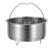 Steamer Insert Stainless Steel Basket Rice Steamer Pressure Cooker Rice Cooker Steamed Rice Cage Cooking Accessories