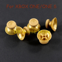 60PCS For XBOX ONE/ONE S Gold Joystick Cap Mushroom Cap Thumbstick Grip Analog Cover Case Game Console Replacement
