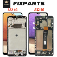 Test Well For SAMSUNG Galaxy A32 5G LCD Display Touch Screen Digitizer Assembly A326B LCD For SAMSUNG A32 4G Screen With Frame