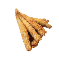 【上野物產】裹粉酥炸黃金抱卵柳葉魚 x3包(200g±10%/包)