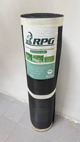 Kawat Ram Thailand Plastik PVC Hijau 15X90 cm Pelapis Sirip Pancingan Walet HITAM