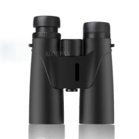 Powerful Binoculars Black 10X42 Waterproof High-power Binoculars Outdoor Camping Moon Watching Binoculars