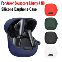 Silicone Earphone Protector Charging Box Sleeve Headphone Protective Cover For Anker Soundcore Liberty 4NC Wireless Earbuds Case